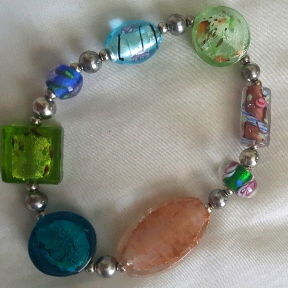 Premier Designs Venetian Lampwork Glass Beads Set - Picture 3 of 5